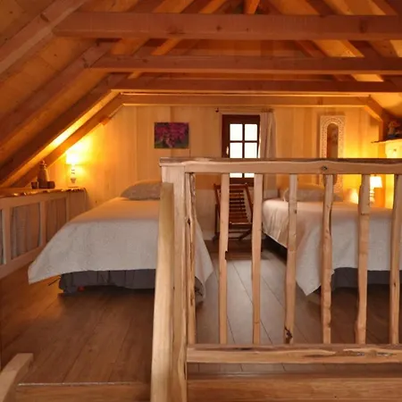 Le Nid De L'ecureuil 木屋 *